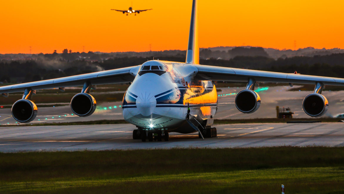 ANTONOV AN-124 RUSŁAN W GDAŃSKU!