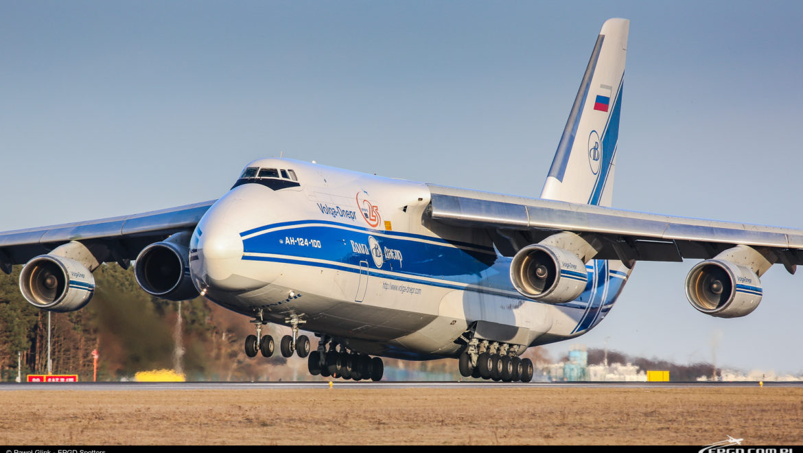 KOLEJNA WIZYTA ANTONOVA AN-124 W GDAŃSKU!