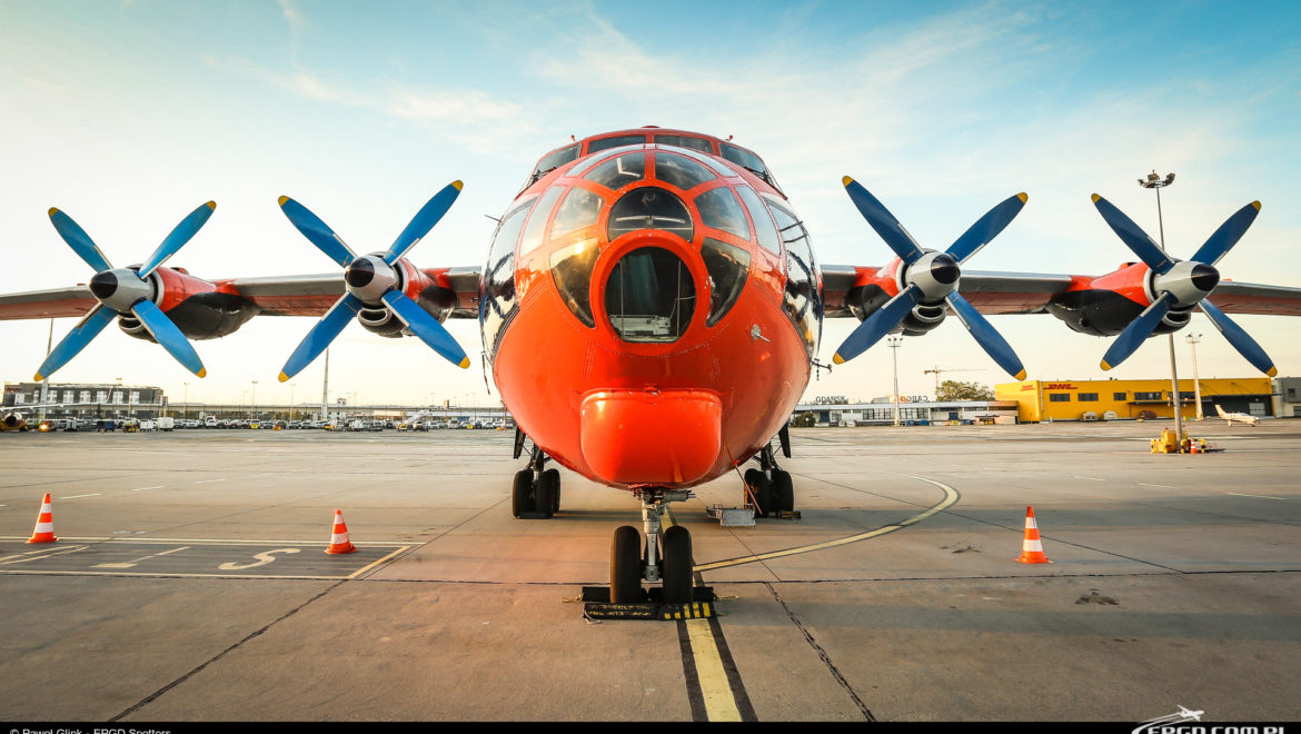 Antonov An-12 w Gdańsku